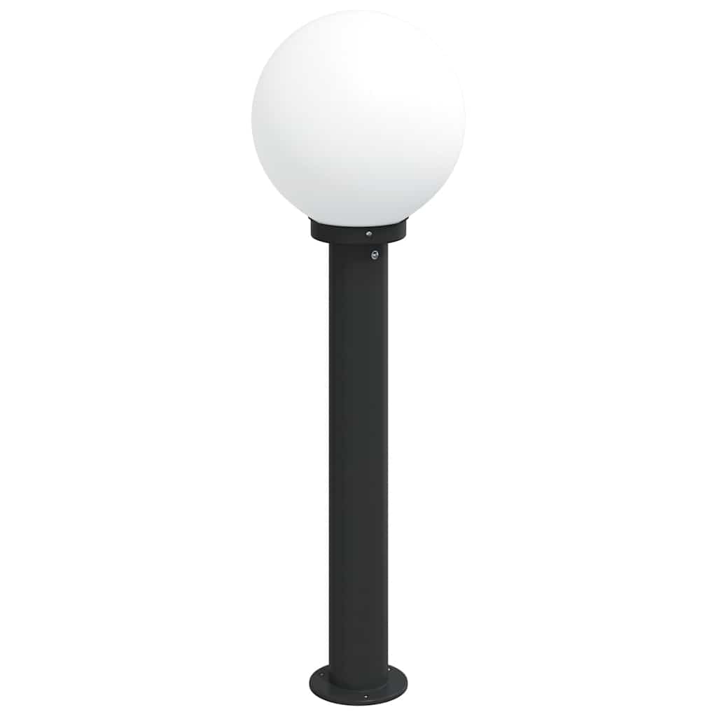 Oszloplámpa 80 cm fekete IP44 2
