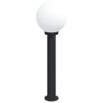 Oszloplámpa 80 cm fekete IP44 4