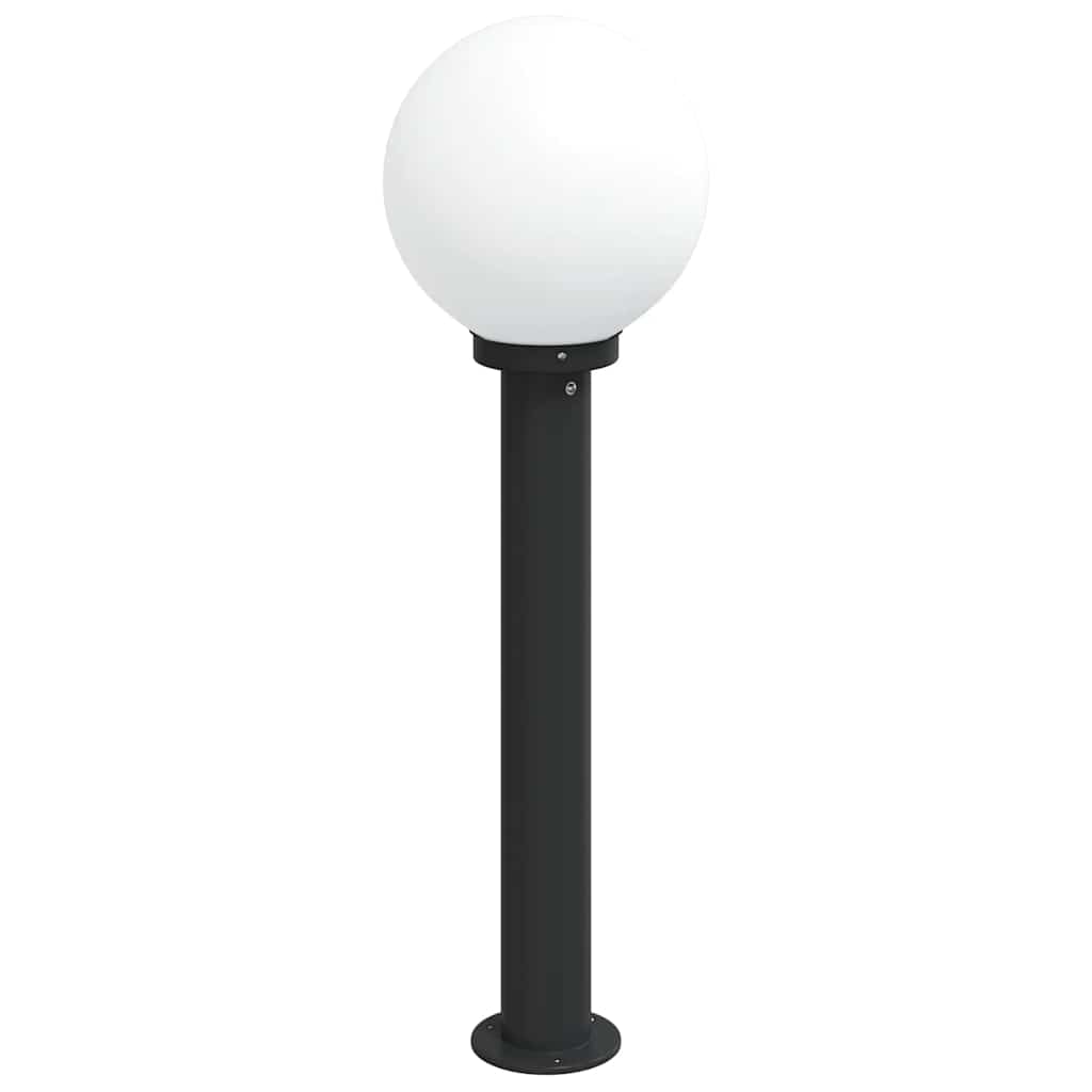 Oszloplámpa 80 cm fekete IP44 5