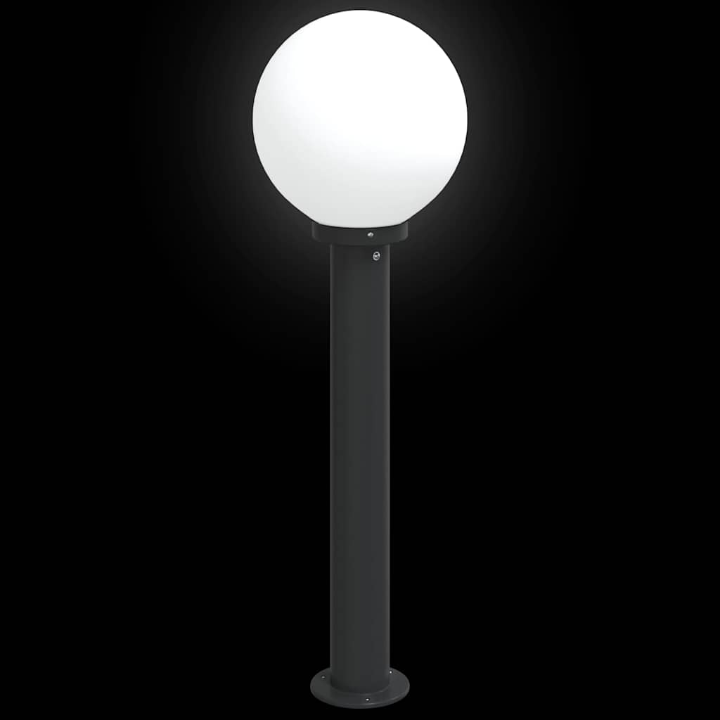 Oszloplámpa 80 cm fekete IP44 6