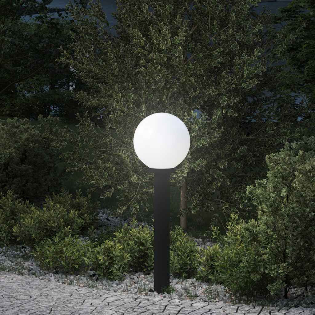 Oszloplámpa 80 cm fekete IP44