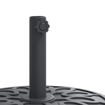 Kerek napernyőtalp rúdhoz Ø38 / 48 mm 12 kg 7