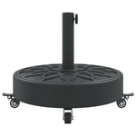 Görgős kerek napernyőtalp rúdhoz Ø38 / 48 mm 27 kg 5