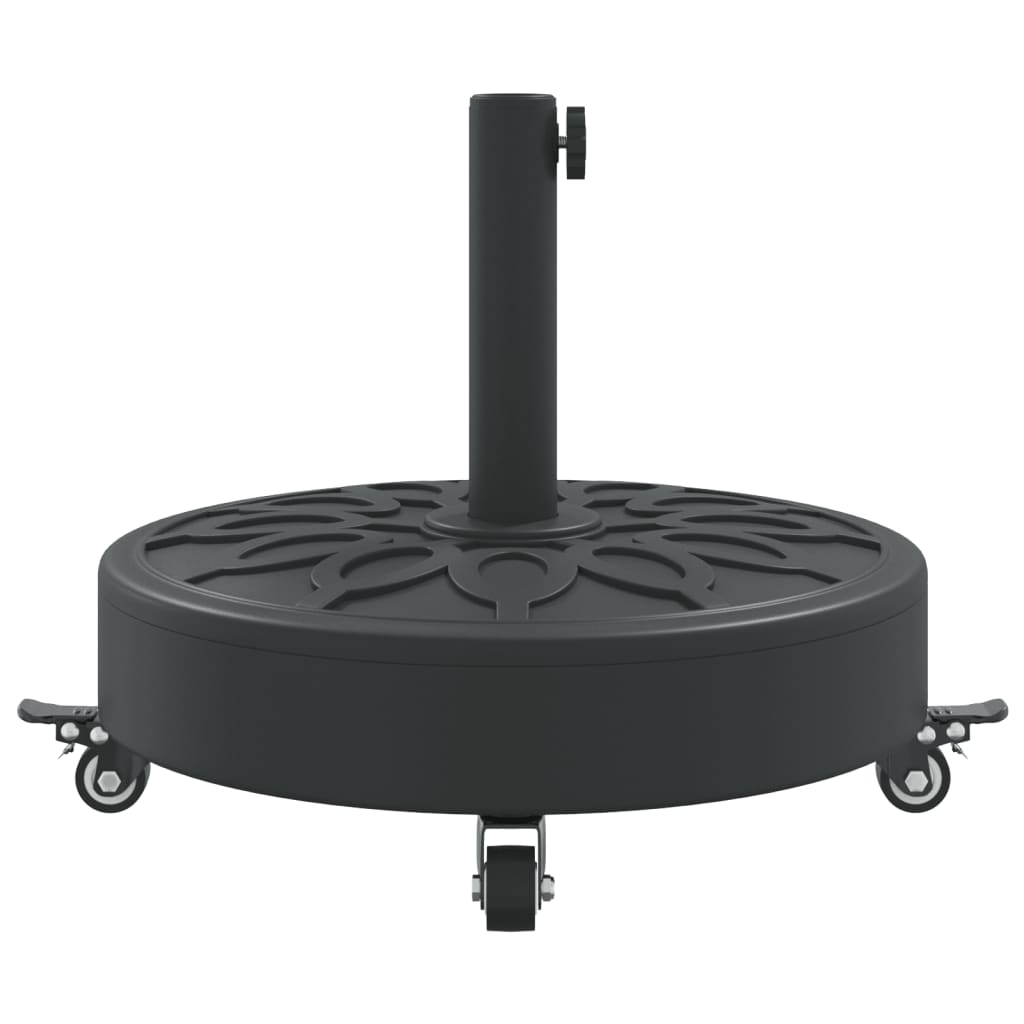 Görgős kerek napernyőtalp rúdhoz Ø38 / 48 mm 27 kg 5