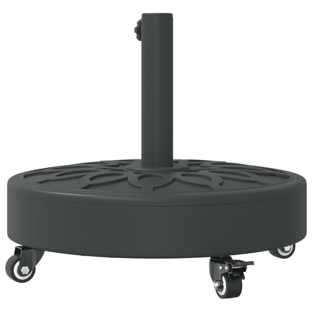 Görgős kerek napernyőtalp rúdhoz Ø38 / 48 mm 27 kg 6