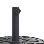 Görgős kerek napernyőtalp rúdhoz Ø38 / 48 mm 27 kg 7