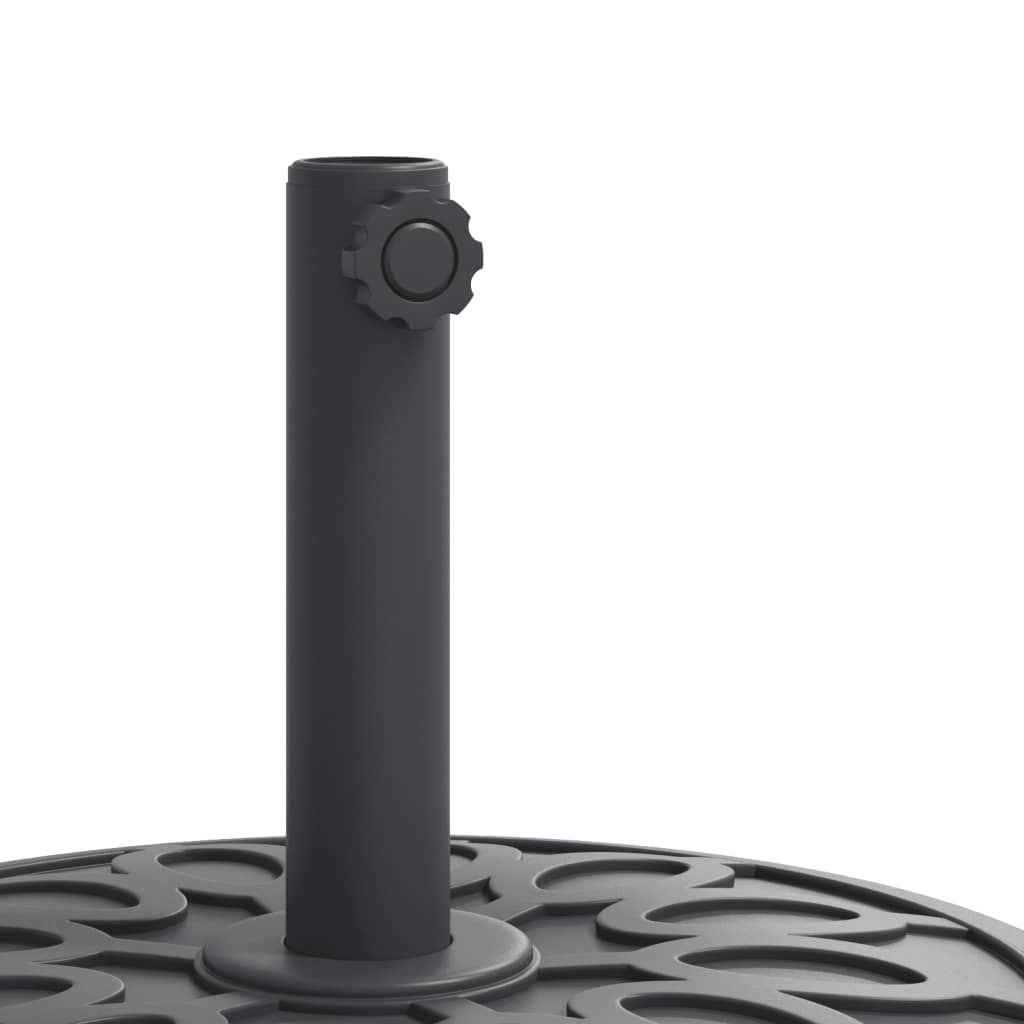 Görgős kerek napernyőtalp rúdhoz Ø38 / 48 mm 27 kg 7