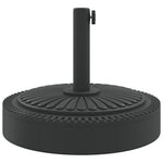 Kerek napernyőtalp rúdhoz Ø38 / 48 mm 25 kg 5