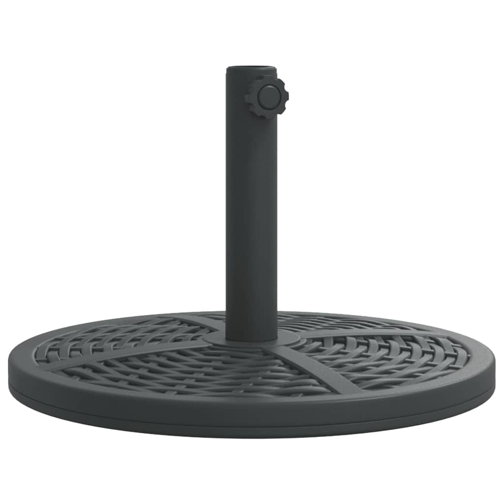 Kerek napernyőtalp rúdhoz Ø38 / 48 mm 12 kg 2