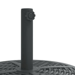 Kerek napernyőtalp rúdhoz Ø38 / 48 mm 12 kg 7