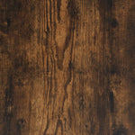 3 db füstös tölgy szerelt fa tálalószekrény 9