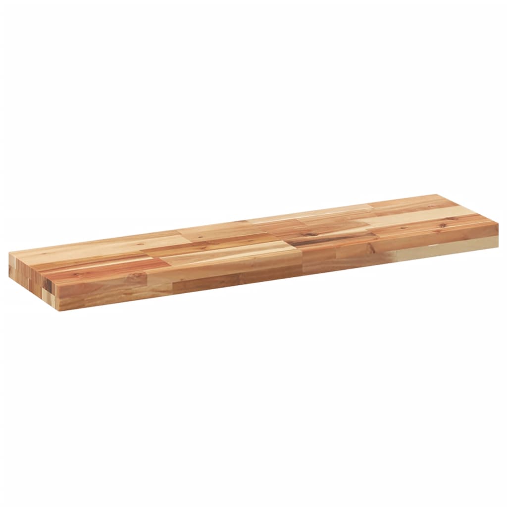 3 db olajbevonatú tömör akácfa függőpolc 100 x 20 x 4 cm 6