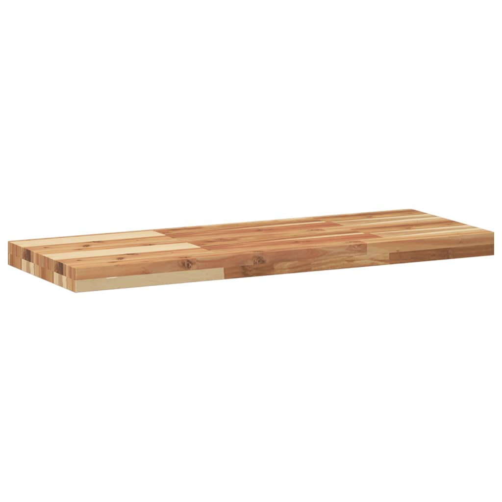 2 db olajbevonatú tömör akácfa függőpolc 80 x 30 x 4 cm 3