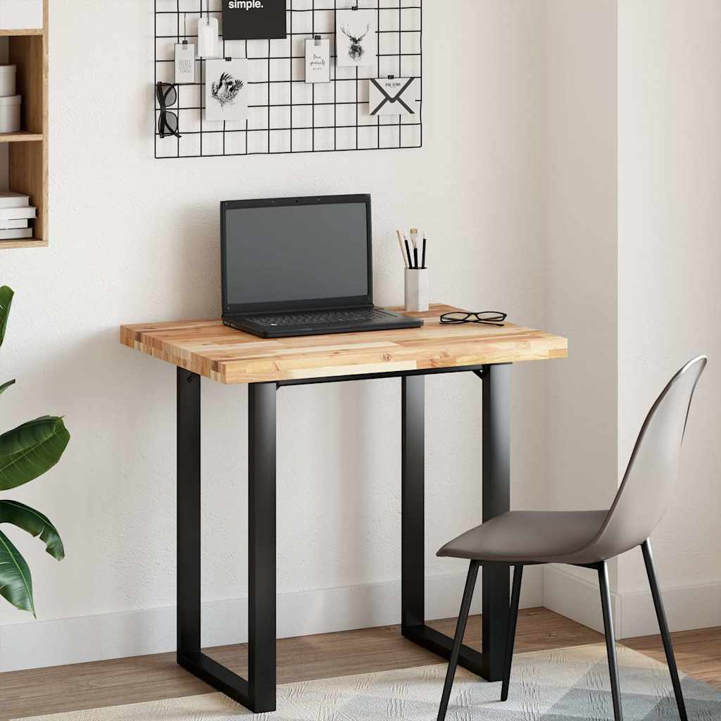 Kezeletlen tömör akácfa fürdőszobapult 100x60x4 cm 2