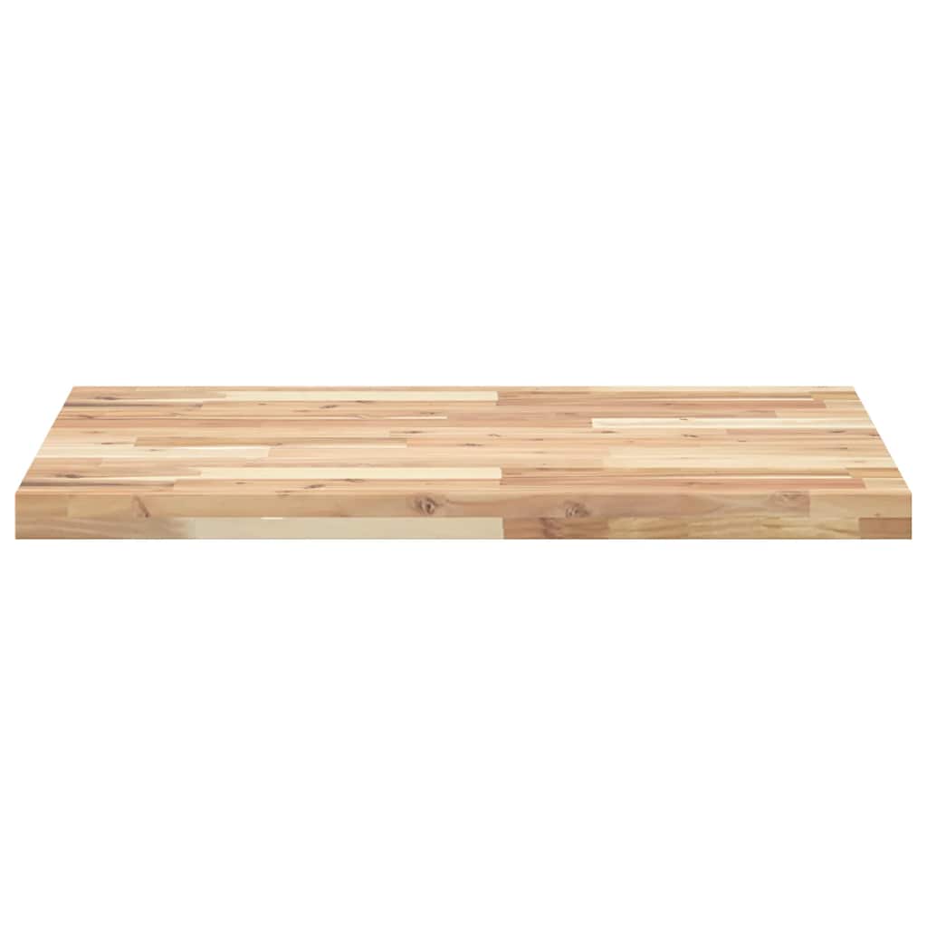 Kezeletlen tömör akácfa fürdőszobapult 100x60x4 cm 3
