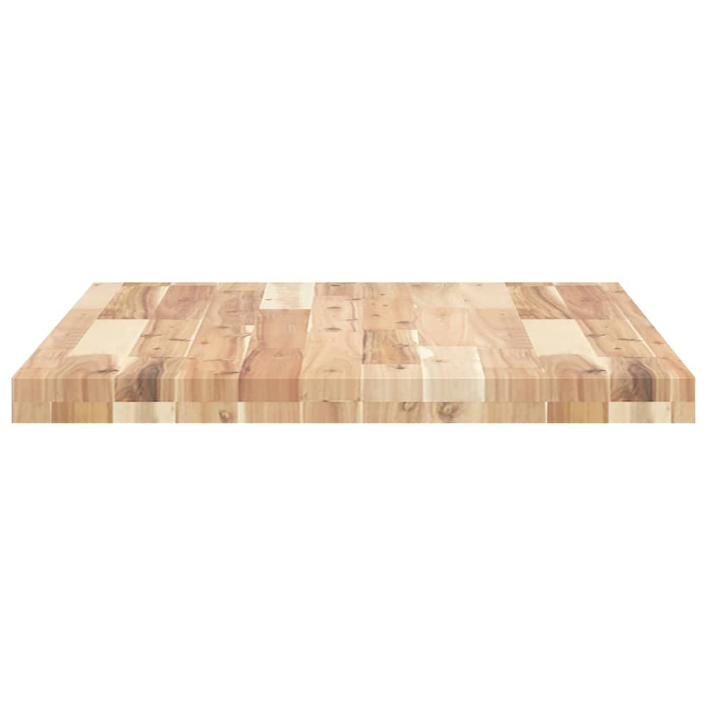 Kezeletlen tömör akácfa fürdőszobapult 100x60x4 cm 5