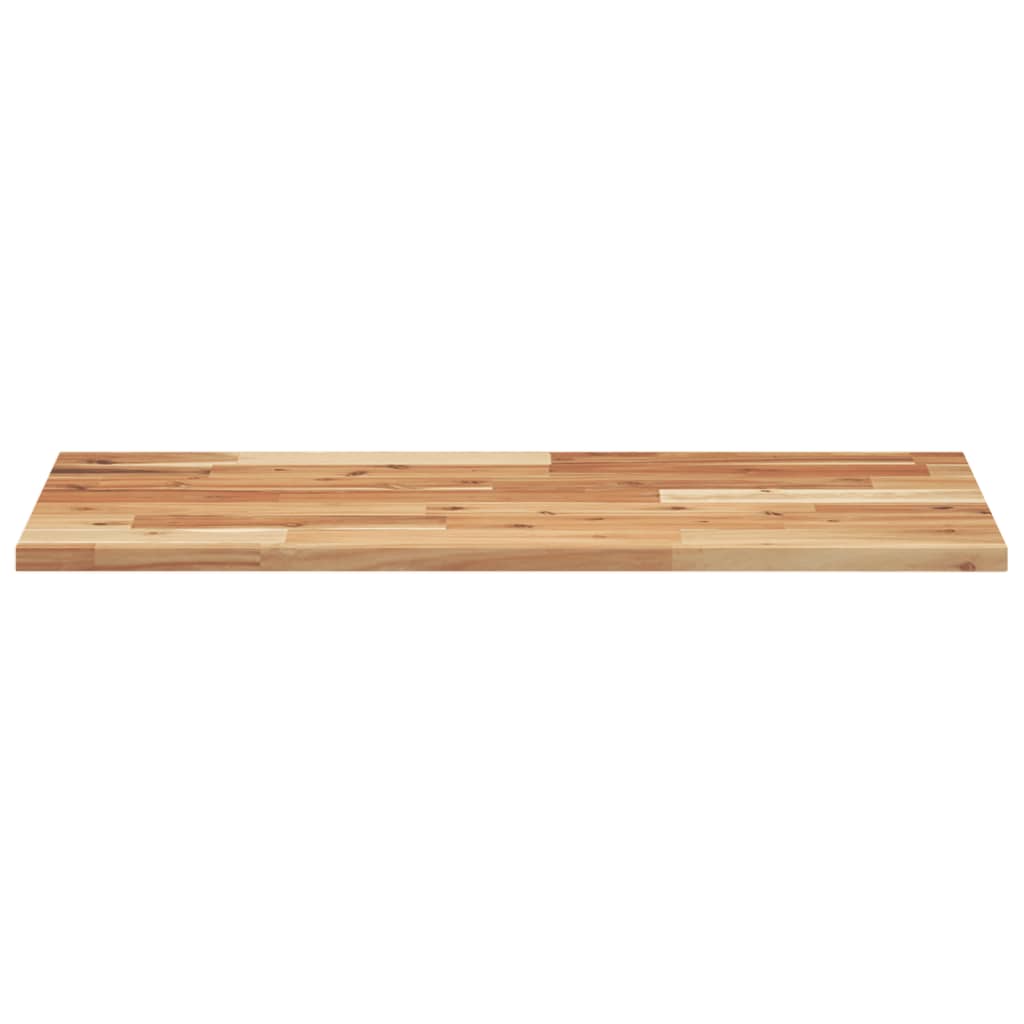 Olajbevonatú tömör akácfa fürdőszobapult 120 x 40 x 2 cm 3