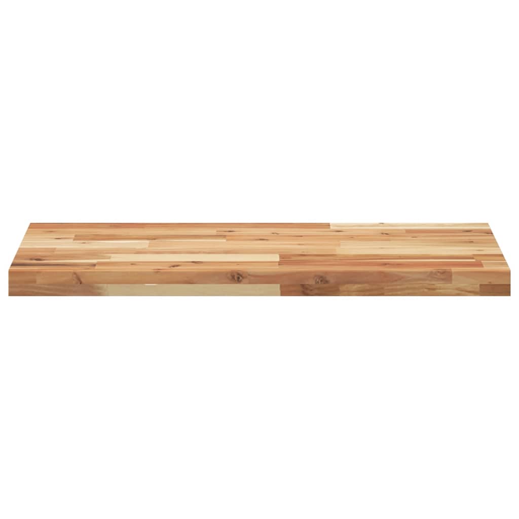 Olajbevonatú tömör akácfa fürdőszobapult 160 x 40 x 4 cm 3