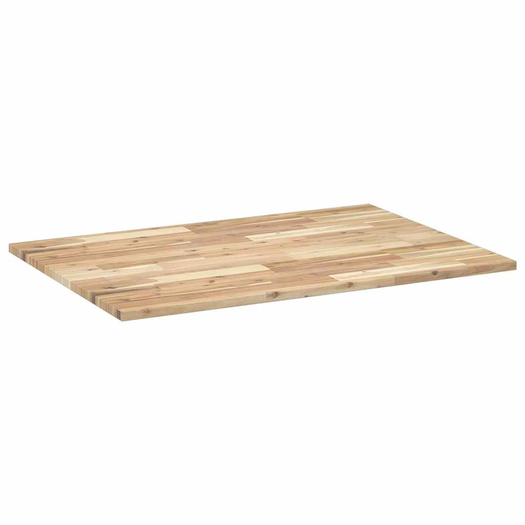 Kezeletlen tömör akácfa íróasztallap 80 x 70 x 2 cm 4