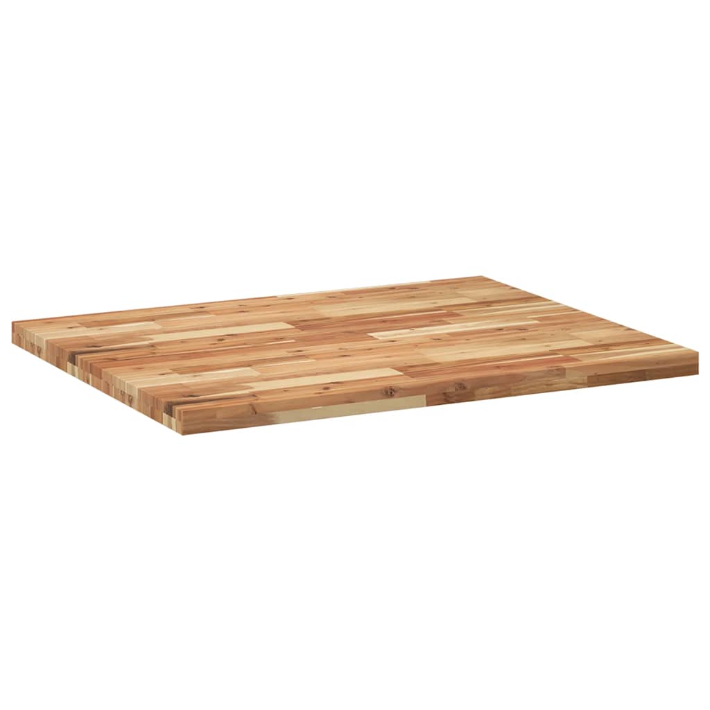 Olajbevonatú tömör akácfa íróasztallap 100 x 80 x 4 cm 7