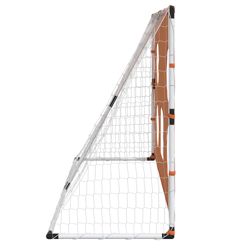 Gyerekfocikapu célzószőnyeggel és labdával 182 x 62 x 118 cm 6