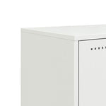 Fehér acél TV-szekrény 100,5x39x60,5 cm 10
