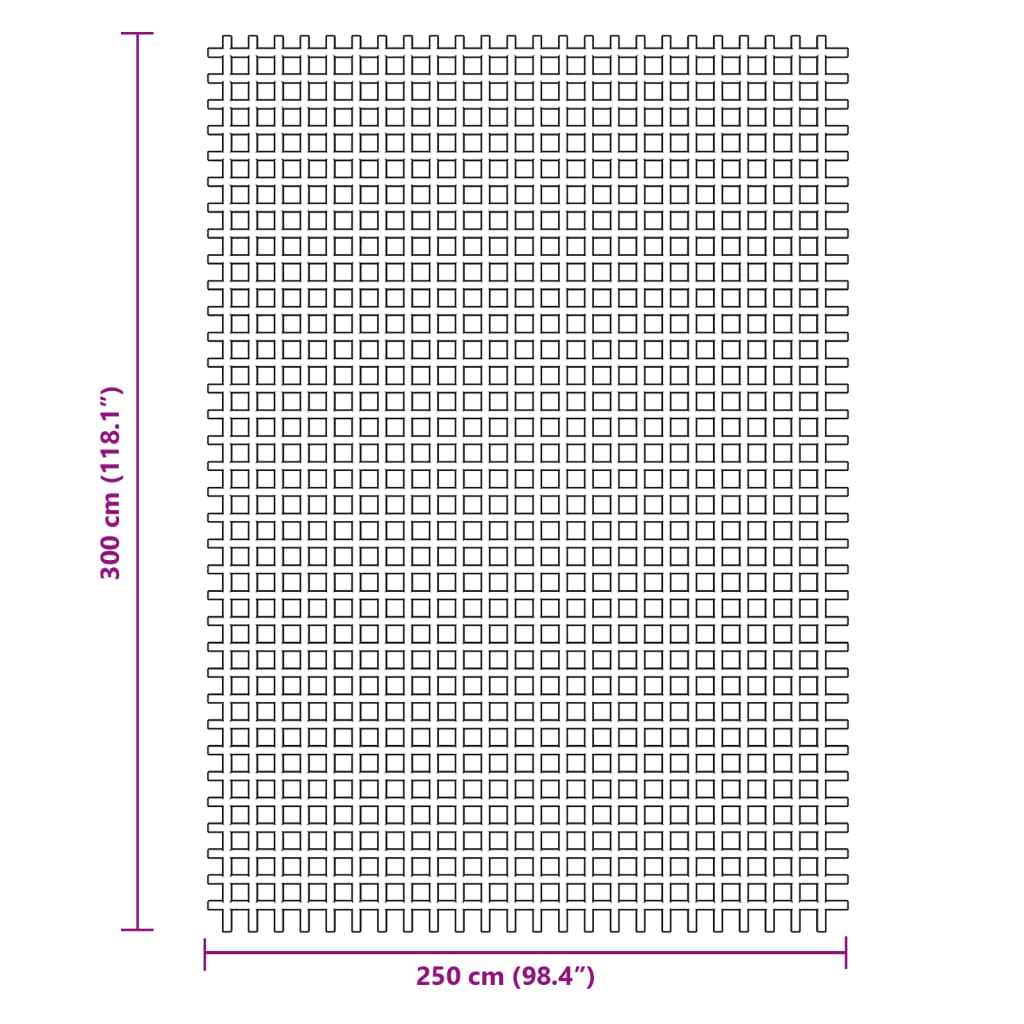 Zöld sátorszőnyeg 3x2,5 m 7
