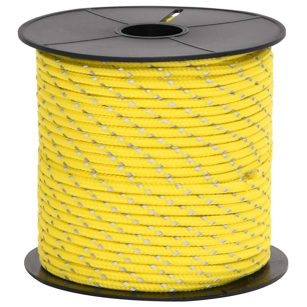 Fényvisszaverő sátorfeszítő kötél csavarkulcsokkal 50 m 4 mm 4