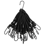 25 db bungeekötél kampókkal 17 cm
