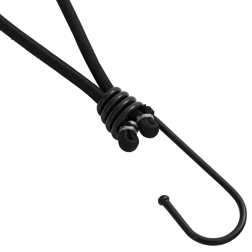 50 db bungeekötél kampókkal 17 cm 4