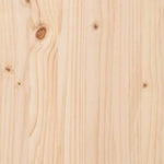 Tömör fenyőfa gyerekágy tetővel 90 x 200 cm 8
