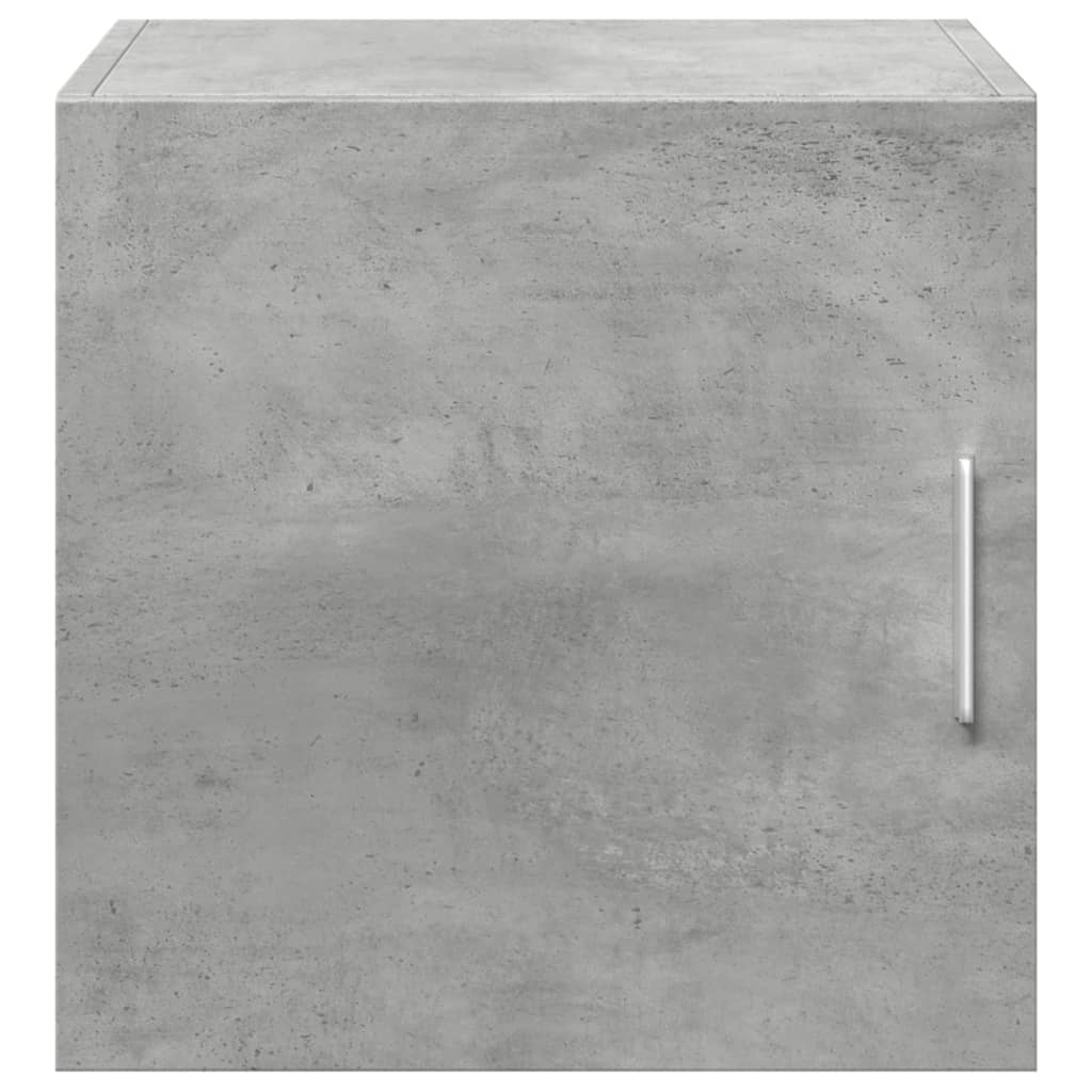 Betonszürke szerelt fa faliszekrény 40 x 42,5 x 40 cm 4