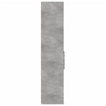 Betonszürke szerelt fa magasszekrény 40x42,5x185 cm 5