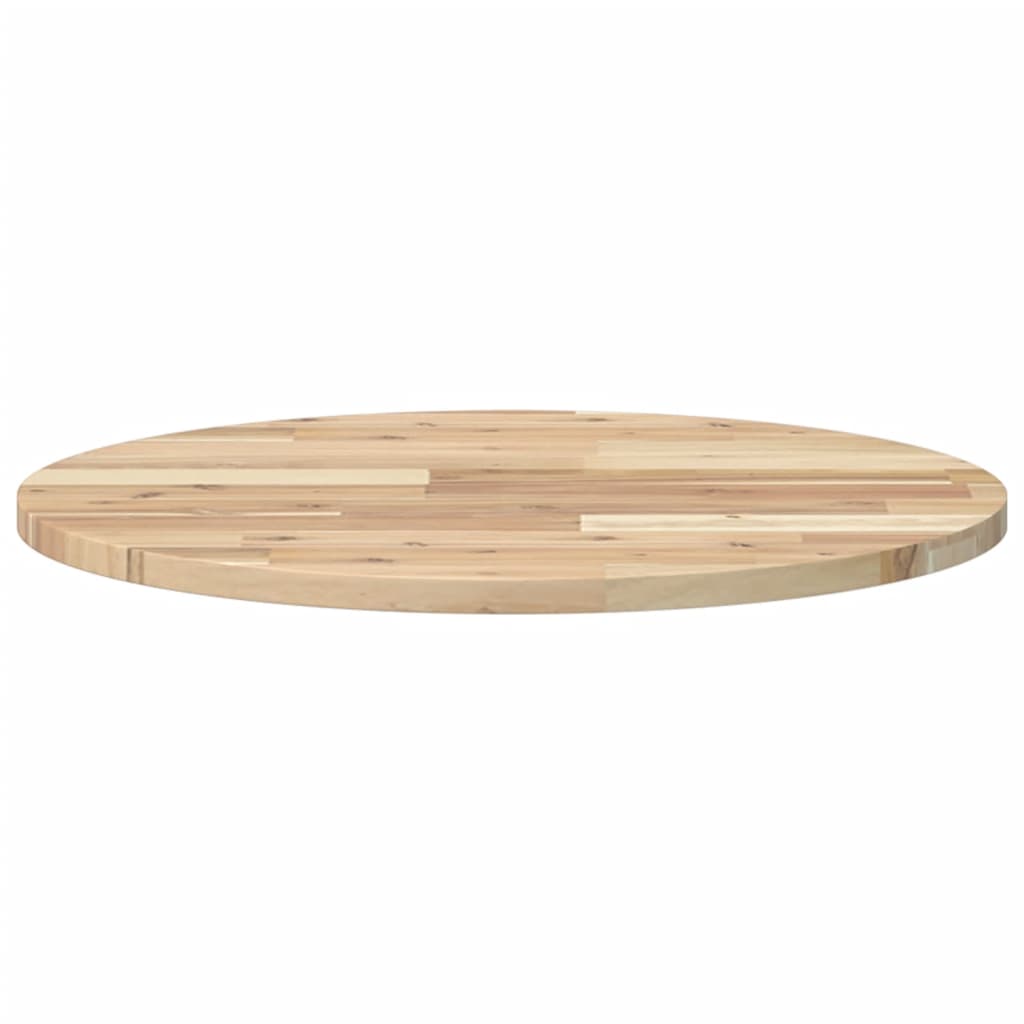 Kerek tömör akácfa asztallap Ø60 x 2 cm 4