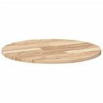 Kerek tömör akácfa asztallap Ø60 x 2 cm 5