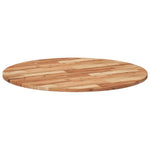 Kerek tömör akácfa asztallap Ø90 x 2 cm 5