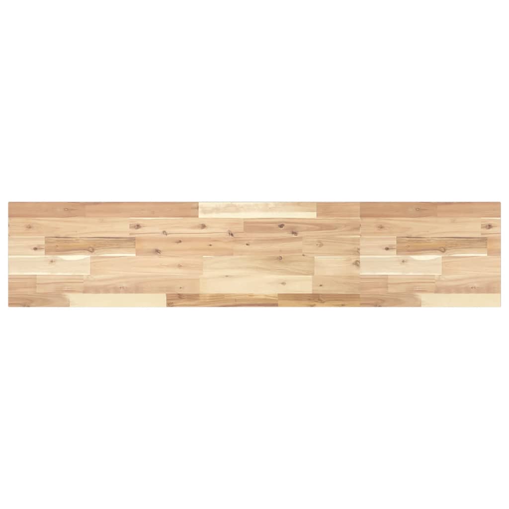 Tömör akácfa téglalap alakú asztallap 120 x 30 x 2 cm 2