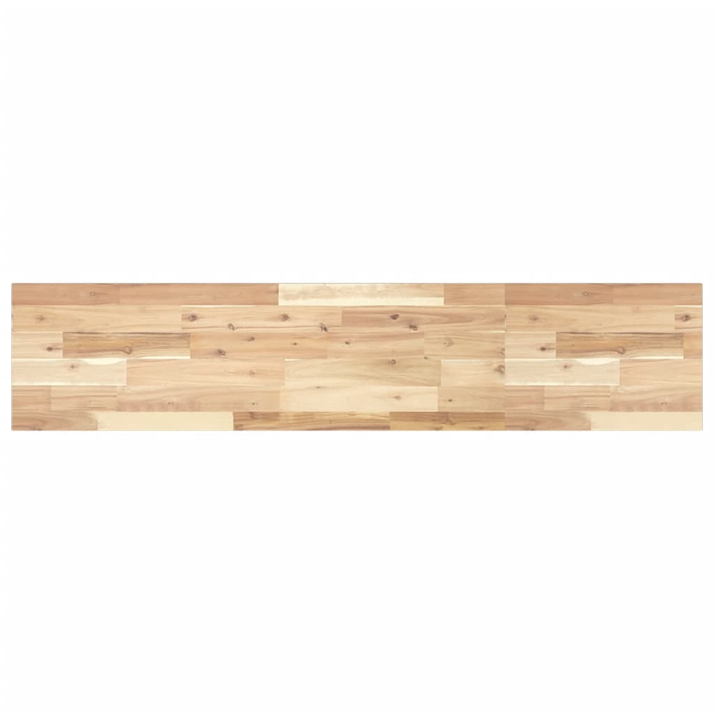 Tömör akácfa téglalap alakú asztallap 160 x 30 x 2 cm 2