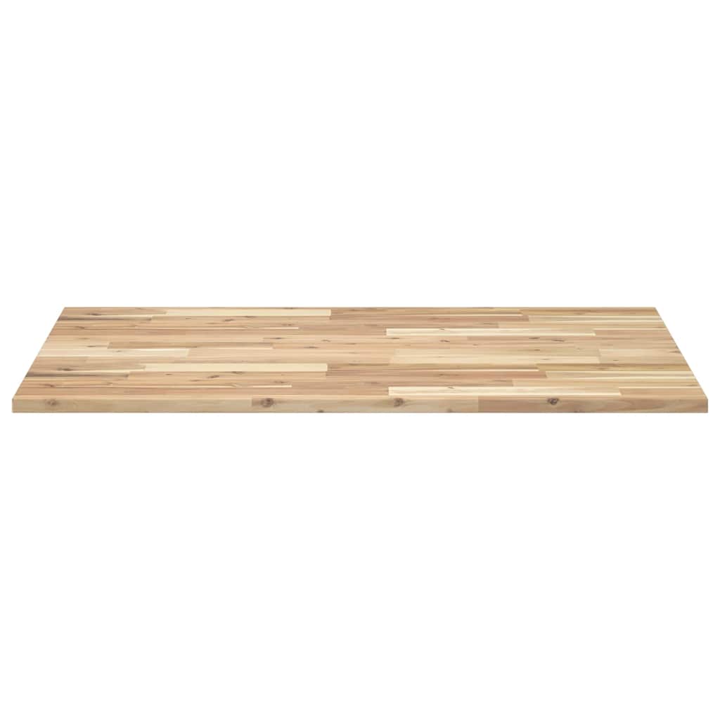 Tömör akácfa téglalap alakú asztallap 80 x 70 x 2 cm 5