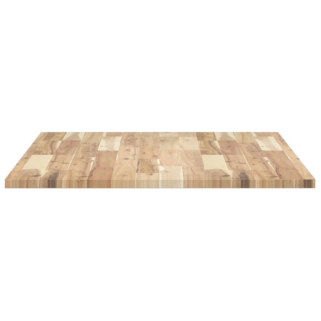 Tömör akácfa téglalap alakú asztallap 80 x 70 x 2 cm 7