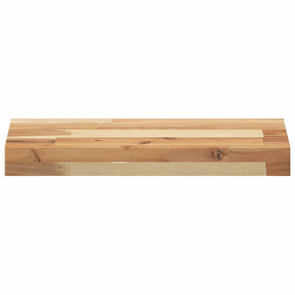 Tömör akácfa téglalap alakú asztallap 40 x 20 x 4 cm 4