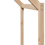 Tömör fenyőfa emeletes ágy matrac nélkül 90 x 190 cm 10