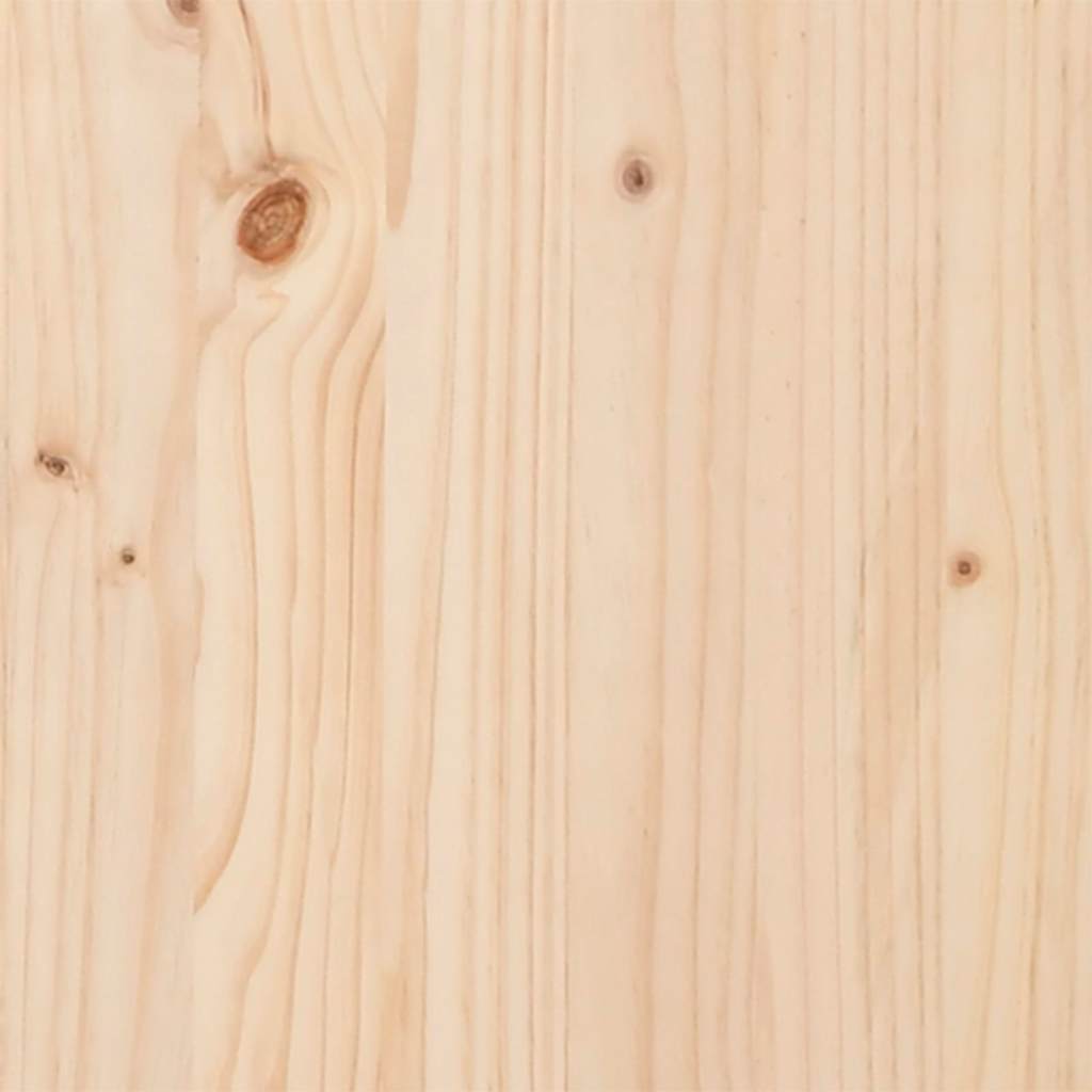 Tömör fenyőfa kanapéágy tetővel 80 x 200 cm 11