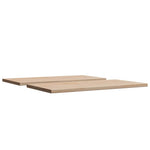 2 db tömör fenyőfa téglalap alakú asztallap 80 x 40 x 2,5 cm 5