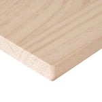 2 db tömör fenyőfa téglalap alakú asztallap 80 x 40 x 2,5 cm 8