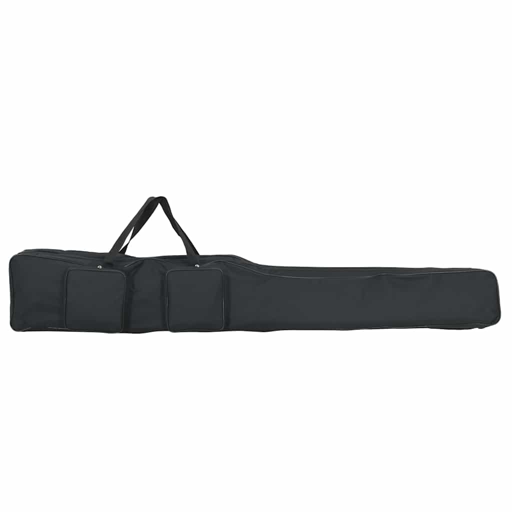 Fekete oxford szövet horgászbottáska 160 cm