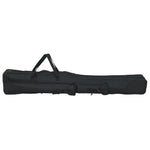 Fekete oxford szövet horgászbottáska 160 cm 3
