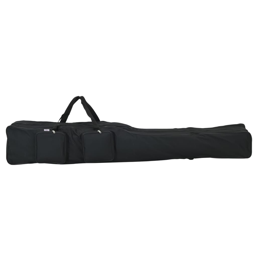 Fekete oxford szövet horgászbottáska 150 cm
