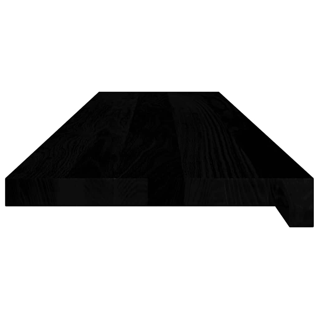 Lépcsőfokok 8 db barna-fekete 100x30x2 cm tömör fa tölgyfa 6