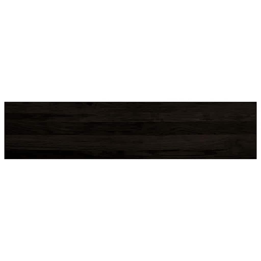 Lépcsőfokok 12 db barna-fekete 110x25x2 cm tömör fa tölgyfa 4